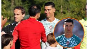 Gabriel Suazo reveló qué le dijo Cristiano Ronaldo antes del amistoso entre Chile y Portugal
