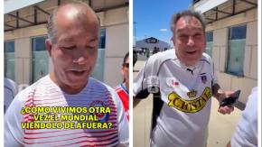 Diálogo entre periodista argentino e hincha chileno en el Mundial se hace viral: "Tenemos una Copa que dura 100 años"