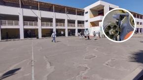 Alumno de 14 años agredió a profesor con arma de fogueo en liceo de Quinta Normal