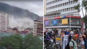 “¡Está cubierto de polvo!”: Los impactantes registros del fuerte temblor 7.1 en Venezuela