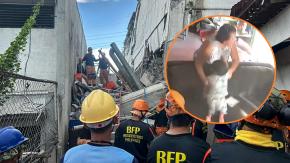 VIDEO | Terremoto 7,8 en Filipinas: Registro muestra cómo una abuela salvó a su nieto en pleno sismo