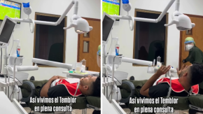 Dentista dejó a su paciente en plena intervención tras terremoto en Venezuela: video causó polémica en redes