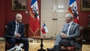 Presidente Kast recibe a embajador de Estados Unidos, Brandon Judd, en La Moneda