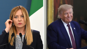 Meloni niega "haber suplicado" una foto a Trump y canciller de Italia cancela su visita a EE.UU.