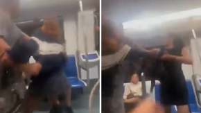 "Eri terrible racista": Chilena protagoniza pelea a golpes en metro de Barcelona con mujer que le escupió