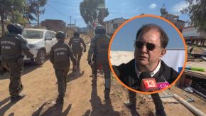 Ministro Poduje por desalojo de la toma de San Antonio: El terreno "va a ser puesto a las familias por orden de llegada"