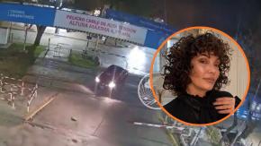 VIDEO | Cámaras revelan que periodista Ernestina Pais se saltó las barreras de seguridad de cruce ferroviario