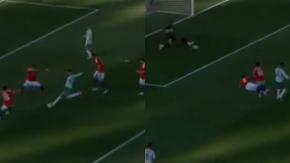 VIDEO | Vigouroux se luce con atajada con el pie a Cristiano Ronaldo