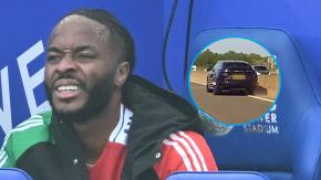 VIDEO | La errante conducción de Sterling antes de chocar: fue detenido y acusado de manejar bajo efectos de las drogas