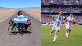 Hincha argentino recorrió 6.000 km en bicicleta y atravesó 11 países en 45 días para ir al Mundial: por esta razón no pudo entrar a EEUU