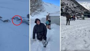 VIDEOS | Registran el momento del rescate de los desaparecidos en el Cajón del Maipo