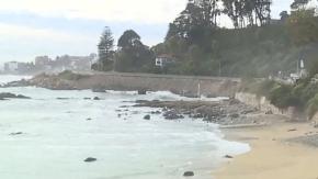 El impacto del temporal en las playas de Valparaíso: cada vez pierden más terreno