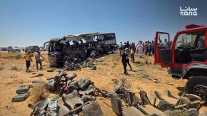 Al menos 35 muertos al chocar dos autobuses en Siria