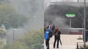 Metro informa cierre de Santa Isabel en la Línea 5 "debido a procedimiento de Bomberos en interior"