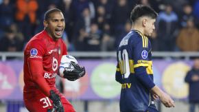 Esto le dijo Omar Carabalí a futbolista de Boca Juniors que le picó el penal en Sudamericana