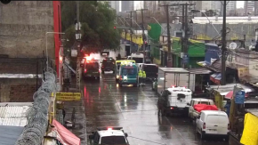 Asalto a camión de valores en barrio Franklin terminó en balacera: hay un fallecido y dos lesionados