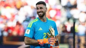 La "canchera" broma de Unai Simón tras ganar el Guante de Oro en el Mundial