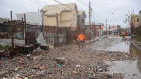 Graves daños por marejadas y rachas de viento en zona sur y centro
