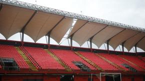 Registran daños en el Estadio Nelson Oyarzún por lluvias: "La reposición demandará entre 3 a 4 meses"
