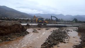 Sistema frontal en la región de Coquimbo: Declaran alerta roja en la comuna de Salamanca por desborde de río Chalinga