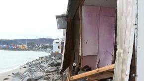 Las localidades azotadas por el sistema frontal en la zona centro sur