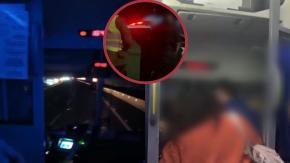 "Le dijimos que no podía seguir manejando así": Pasajeros se enfrentaron a chofer de bus que iba ebrio