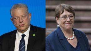 "Sería una secretaria general fantástica": Al Gore respalda candidatura de Bachelet a la ONU