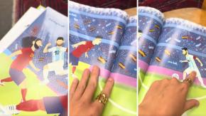 Hasta con gol de Ferrán: el libro infantil que "predijo" la final del Mundial y el triunfo de España sobre Argentina