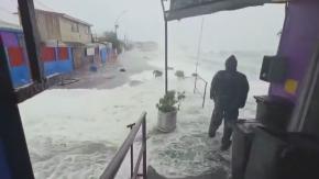 Senapred emite alerta para evacuar borde costero en Penco por marejadas