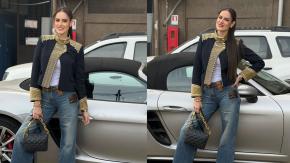 Adriana Barrientos sufrió violento portonazo y robo de su Porsche en Las Condes