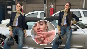 Adriana Barrientos sufrió violento portonazo y robo de su Porsche en Las Condes