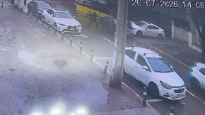 VIDEO | El momento en que funcionaria de la PDI frustra asalto en San Miguel: fue arrastrada por vehículo
