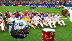 Hincha noruego es viral por restarse del "viking row" en el Mundial y apunta a idea históricamente incorrecta: ¿Remaban los vikingos?