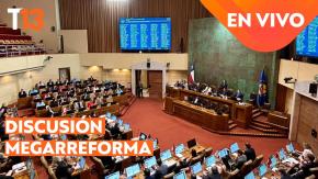 Sigue EN VIVO la votación de la megarreforma en la Cámara: el proyecto enfrenta su fase final