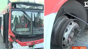 Violento choque entre 2 buses Red en Independencia: al menos 8 lesionados