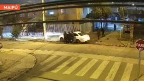 "Me tomaron del pelo, me pegaron": Habla víctima de abordazo en automóvil con cuatro niños en su interior en Maipú