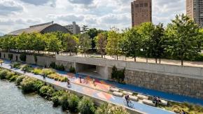 Vegetación nativa y zonas de descanso tipo playa: Así será el nuevo Paseo Urbano Fluvial del río Mapocho