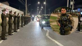 Padre de carabinero fallecido recuerda última conversación con su hijo: "Siempre le decía que evitara la primera línea" 