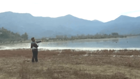 Por sistema frontal: vuelve el agua a la Laguna de Aculeo 