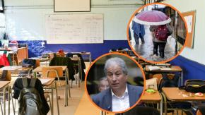 Colegio de Profesores llama a suspender clases del lunes por sistema frontal: "Hay que actuar preventivamente"