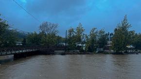 Senapred declara Alerta Roja en Concepción tras fuerte aumento del caudal del río Andalién