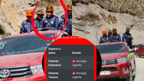 Denuncian que gobernador boliviano aparece en vehículo con encargo por robo en Chile