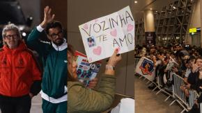 VIDEO | Más de mil hinchas: Así fue la llegada de Vozinha a Chile para sumarse a Colo-Colo