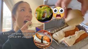 Japonesa probó “sushi chileno” y generó ola de comentarios: su reacción se hizo viral