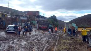 Centro de Operaciones de Emergencia llega por primera vez a Islón tras estragos de los temporales