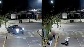 VIDEO | El momento en que hombre con pistola persigue a menores que hicieron ‘Ring-raja’: quedó en prisión