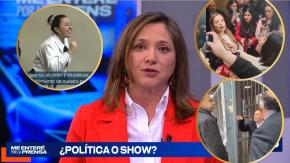 ¿Política o show? | Mónica Pérez: "Estos comportamientos pensados para redes sociales empiezan a aburrir"