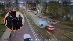 Robaron vehículo en La Reina e intentaron atropellar a Carabineros: hay dos detenidos