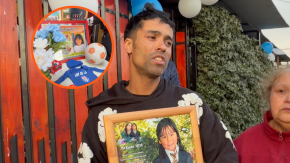 El desesperado llamado del padre del niño chileno fallecido tras terremoto en Colombia: "Lo único que quiero es llegar allá donde él"