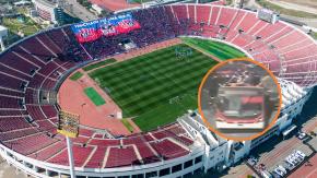 Hinchas de Universidad de Chile se toman un bus de la locomoción colectiva por el banderazo: hay 76 detenidos